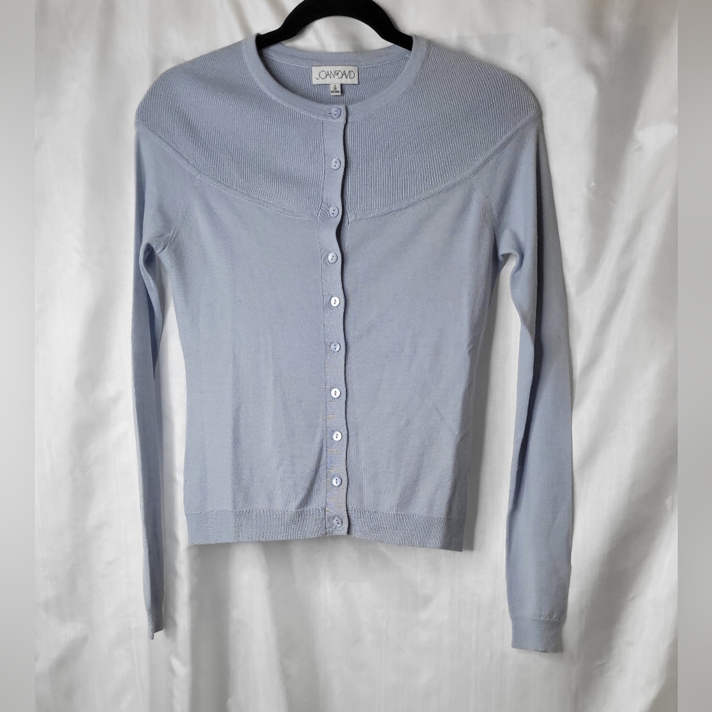 Joan & David light cashmere cardigan